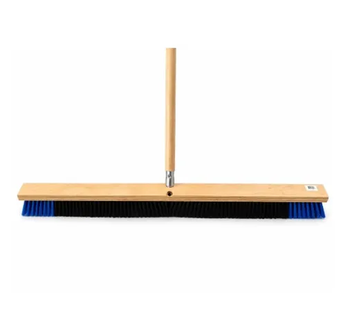 48" Medium Push Broom w/ Brace & 60" Handle