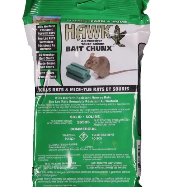 Hawk Rodent Block 450gm