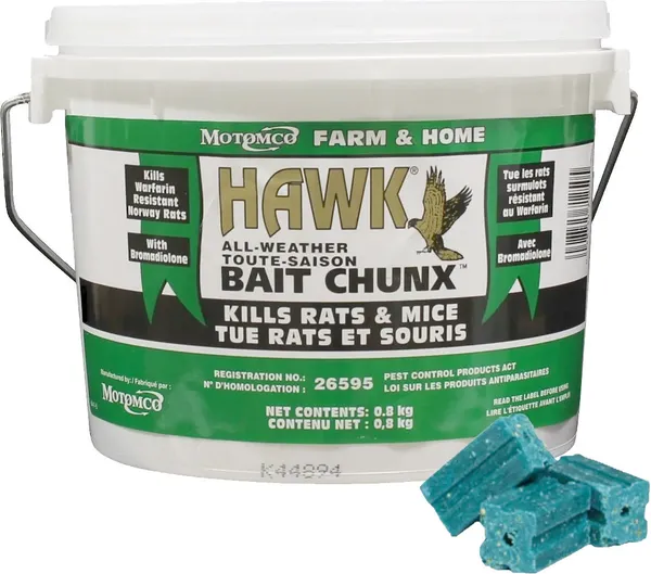 Hawk Bait Chunx .8kg Pail