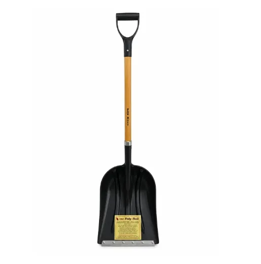 12 x 36 Poly Bull Scoop Shovel with High-tech Infused Poly for Cold Weather Dura