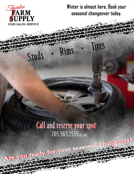 Winter Tire Changeover Flyer
