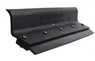 20" ScraperSqueegee BLACK with 60" Handle. Glass filled nylon tool head.