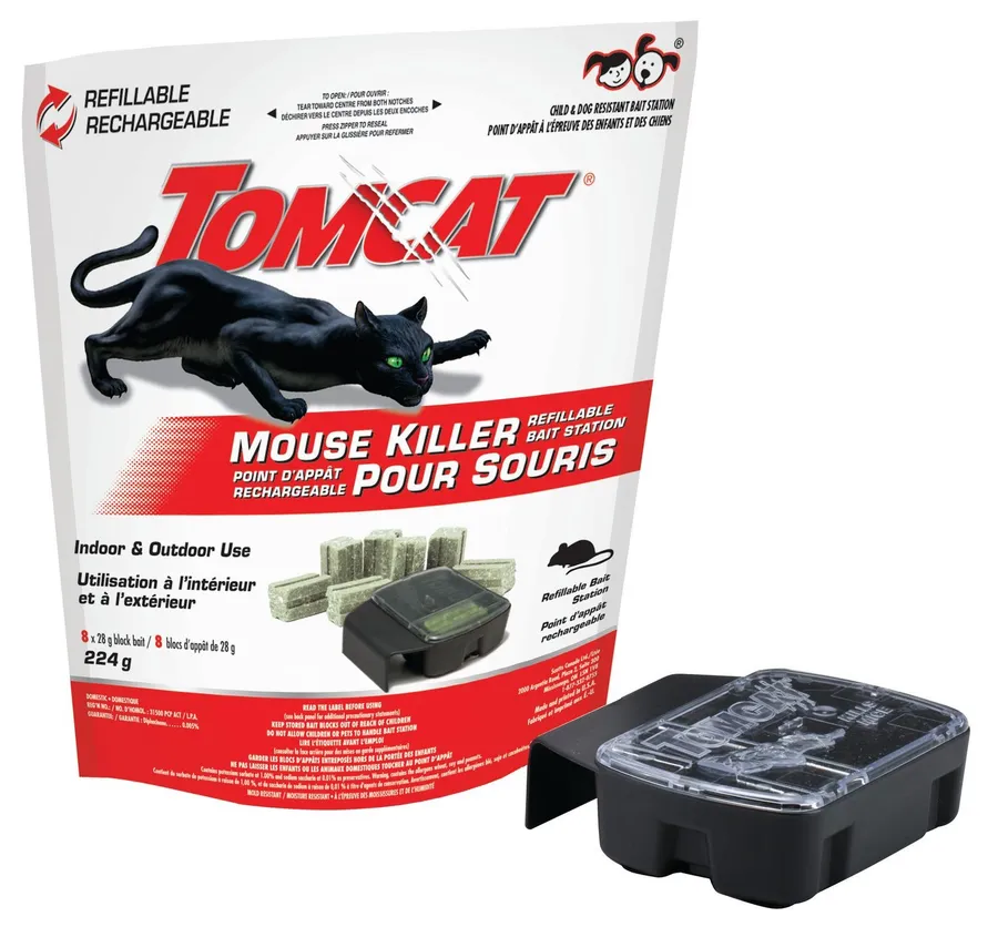 Tomcat Mouse Bait Stn Dom.8x28