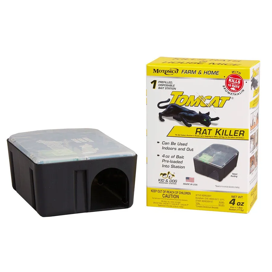 Tomcat Mouse Bait Stn Disp.4s